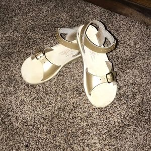 Girls Sun San Surfer Sandals, size 12